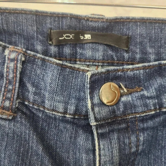 Joe's Jeans Girl's 14 Blue Medium Wash Straight Leg Stretch Pockets Whiskering - Picture 4 of 8